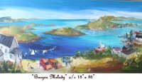 BURGEO MELODY, Western Newfoundland, Canada, Oil on Canvas